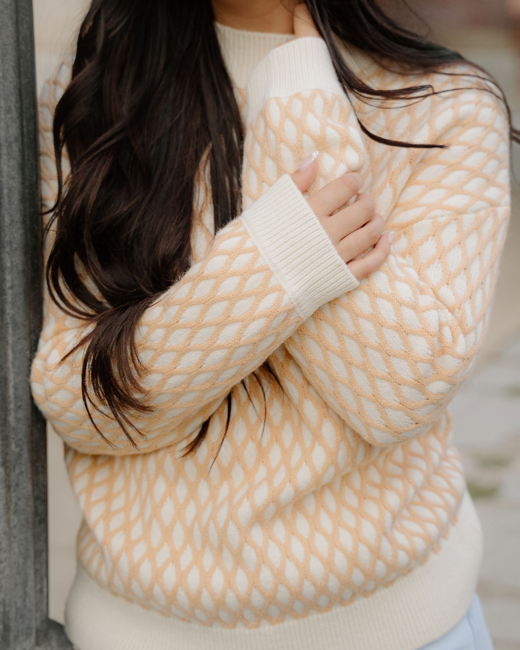 Daphne Mock Neck Sweater