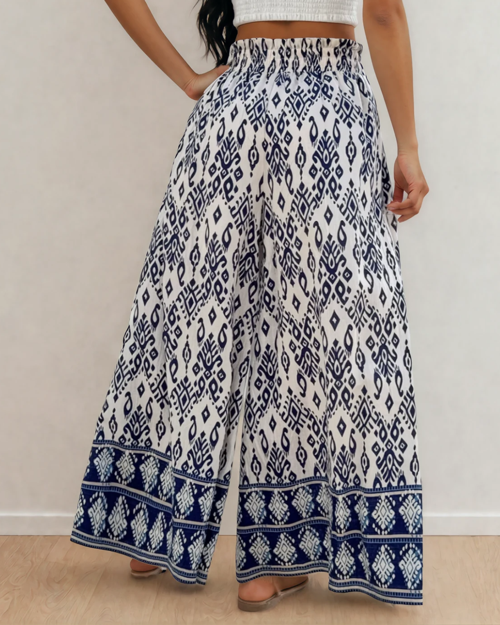 Cherish High Waist Wide Leg Loose Pants