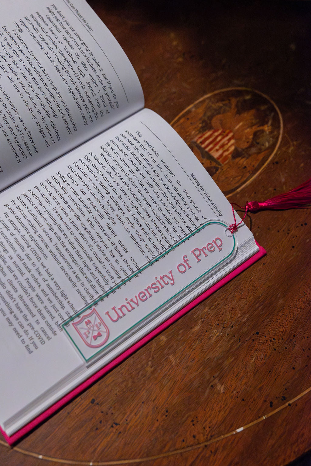 University of Prep Bookmark