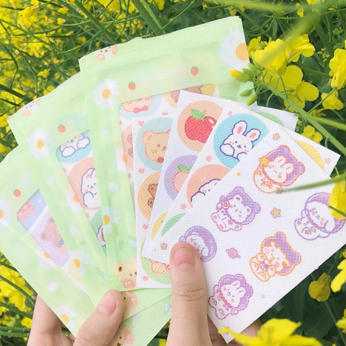 Girl Heart Mosquito Repellent Patches | 18 Pack Portable Stickers