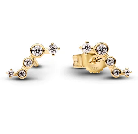925 Sterling Silver Stud Earrings Set | Butterfly Snowflake Heart Moon Jewelry Gift