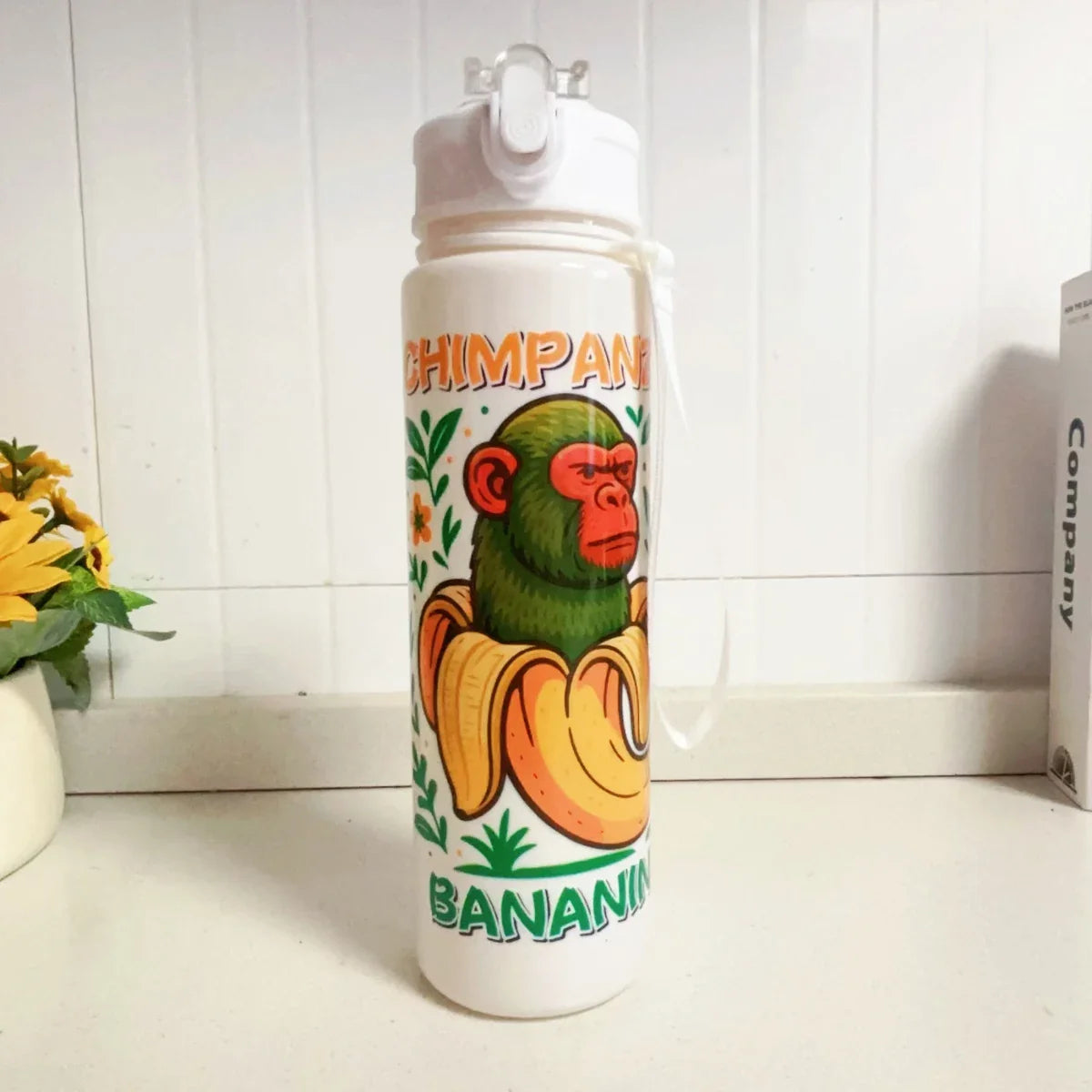 750ML Italian Brainrot Water Bottle | Outdoor Drinking Cartoon Sports Cup