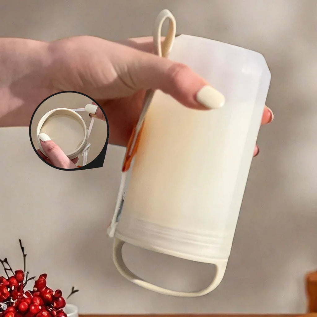WORTHBUY Portable Plastic Water Bottle | Leak-proof Heat-resistant Tumbler for Travel and Sport