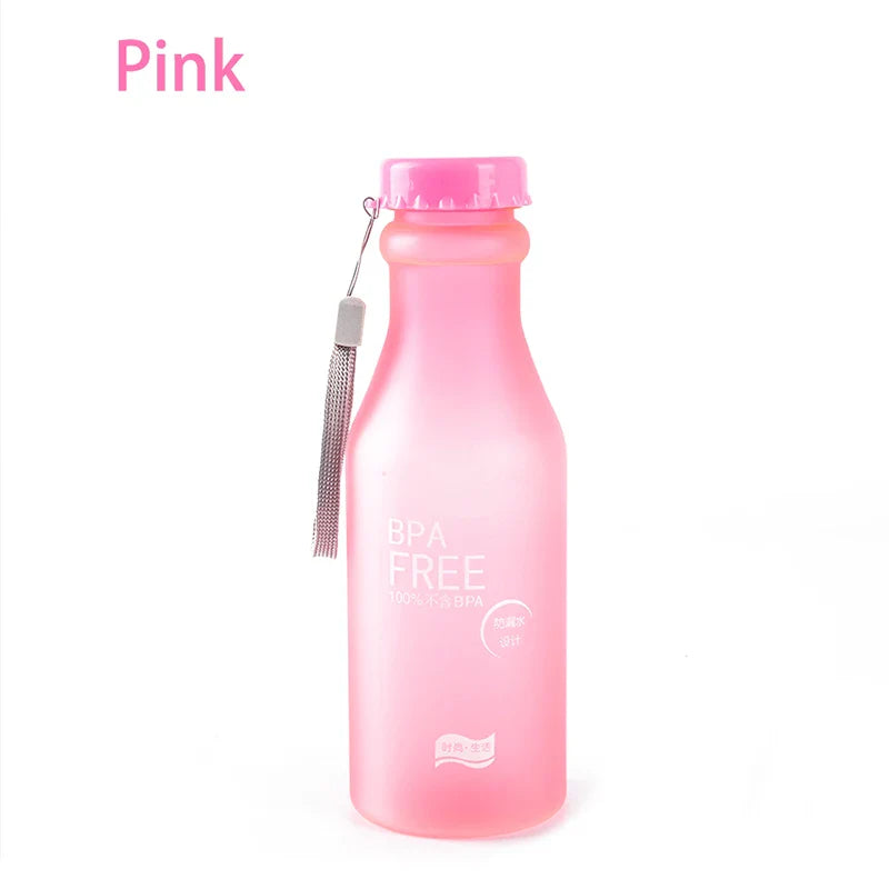 480ml Plastic Cute Yogurt Water Bottle | Yakult Shape Kawaii Milk Carton Shaker