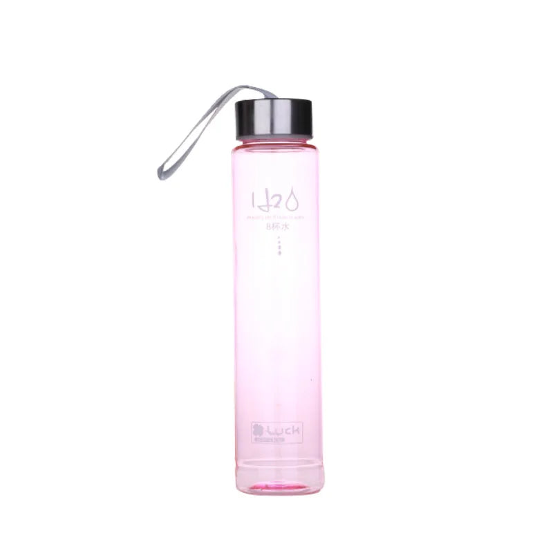Frosted Plastic Water Bottle | Portable Leak-Proof Sport Drinkware