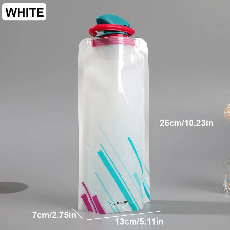 Foldable Outdoor Cycling Water Bottle | Portable Sports Water Cup