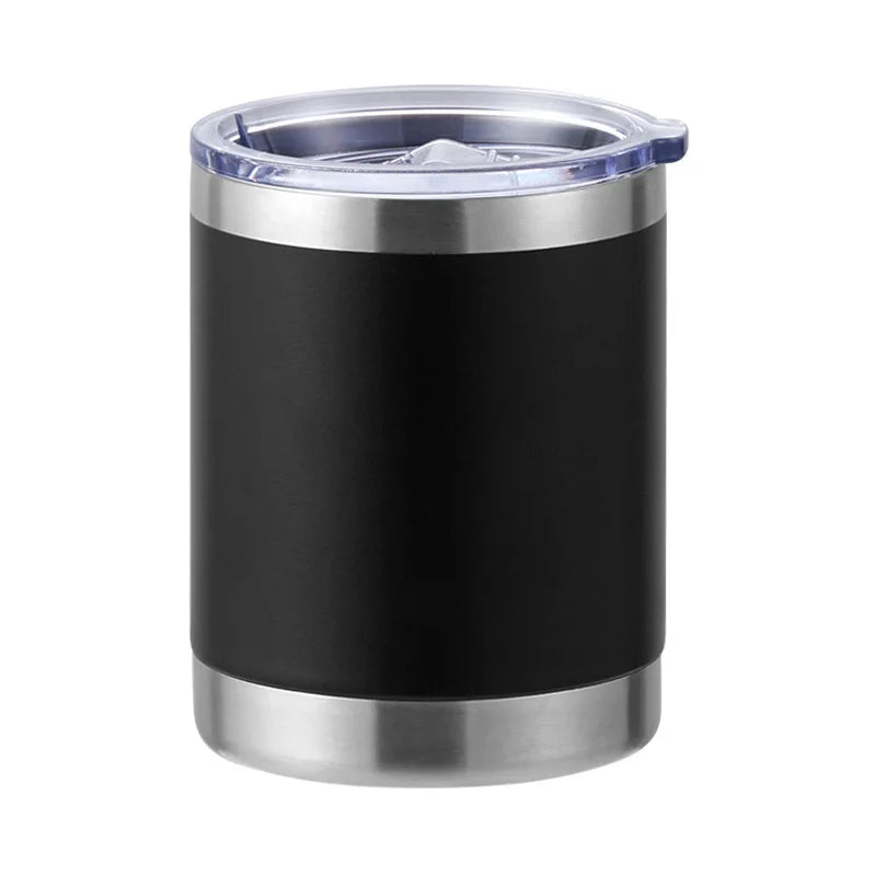 Double Wall Car Coffee Mug 10oz | Insulated Stainless Steel Thermos Flask