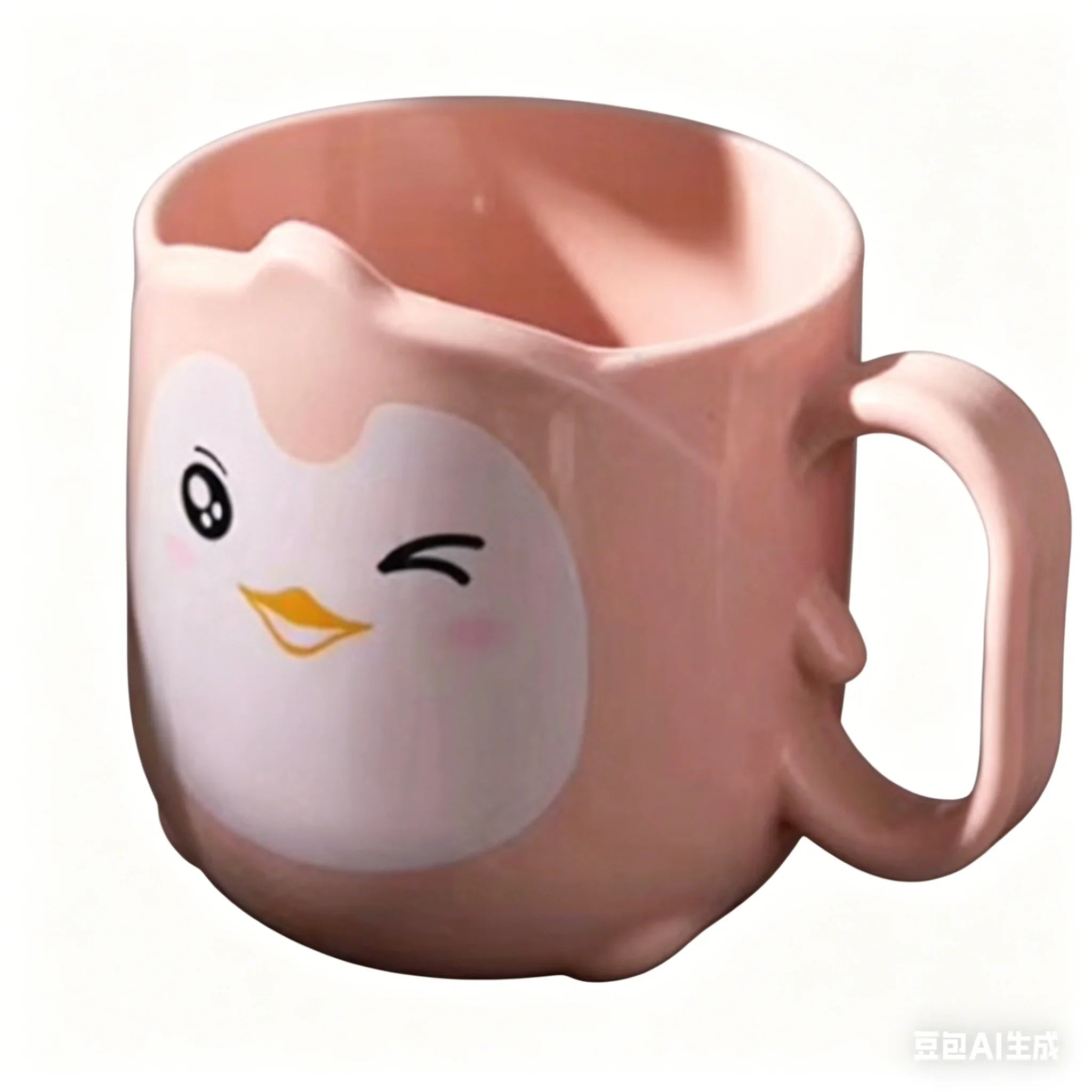 Cartoon Plastic Cup for Kids | Lightweight Shatter-Proof Travel Mug 330ml