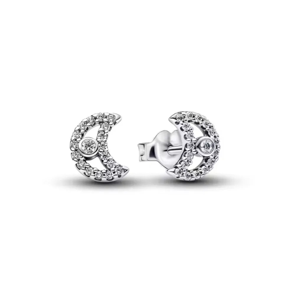925 Silver Heart and Butterfly Stud Earrings | Elegant Fine Jewelry Gift for Women