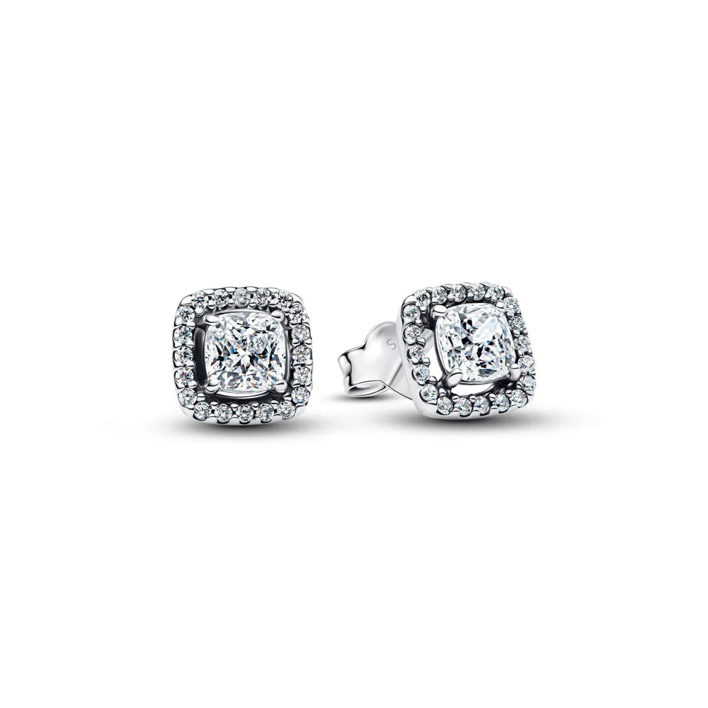 925 Silver Heart and Butterfly Stud Earrings | Elegant Fine Jewelry Gift for Women