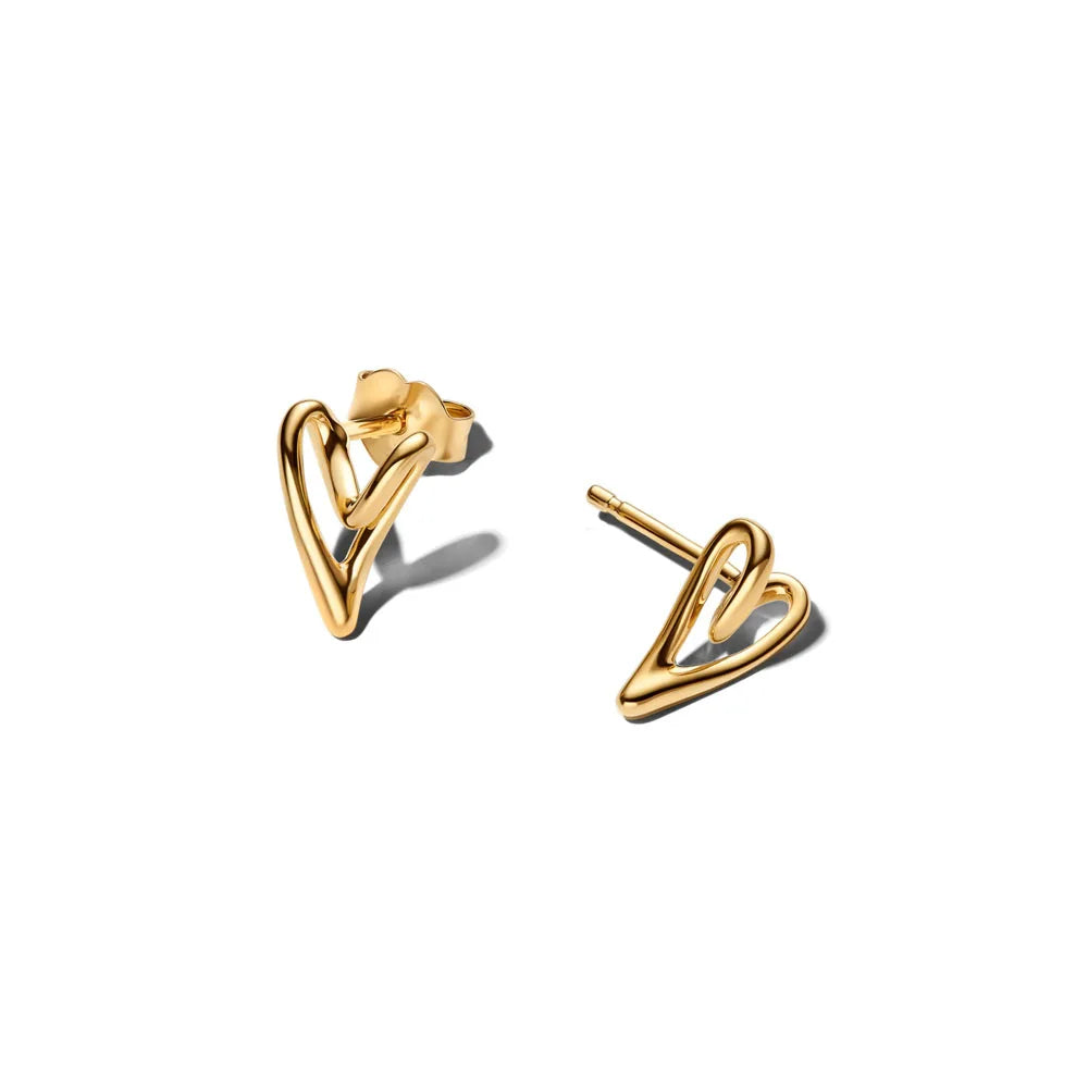 925 Sterling Silver Stud Earrings Set | Butterfly Snowflake Heart Moon Jewelry Gift