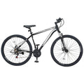 Mountain Bike, 29 inch MTB Bicycle with Front Suspension, 21 Speeds SHIMANO Twist Shifting, Comfort Saddle, Dual Disc Brakes, Aluminum Alloy Frame, Adult Sport Cycling Bicycle Trail Snow