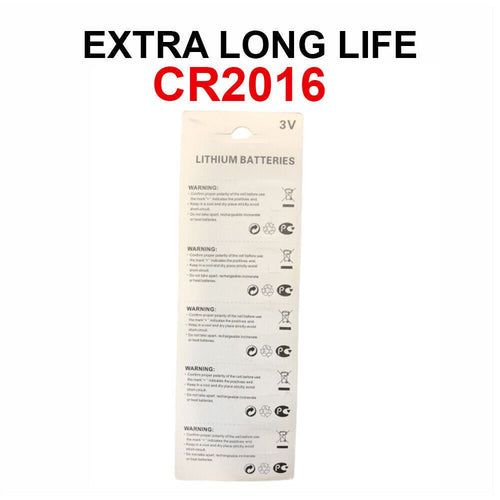 5 x Fresh CR 2016 CR2016 ECR2016 BR2016 LITHIUM COIN CELL Battery Exp 2029 NEW