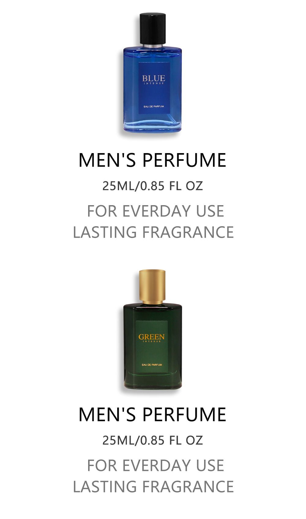 4-Piece Set, Men's Eau De Toilette Spray Gift Box, Long Lasting Fragrance, 4 Different Flavor, 0.85fl.oz/bottle, Valentine's Day And Other Festivals