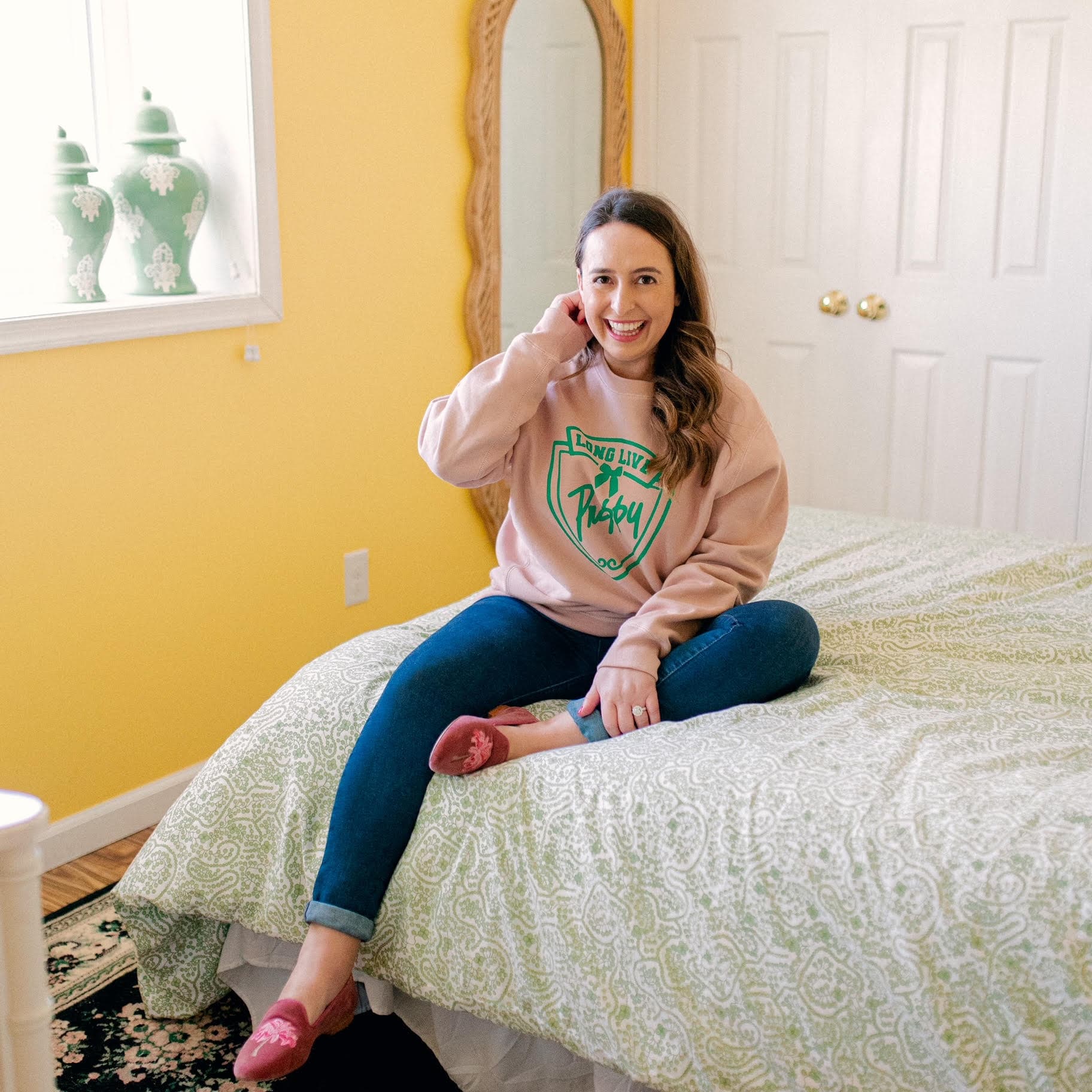 Long Live Preppy Pullover Sweatshirt